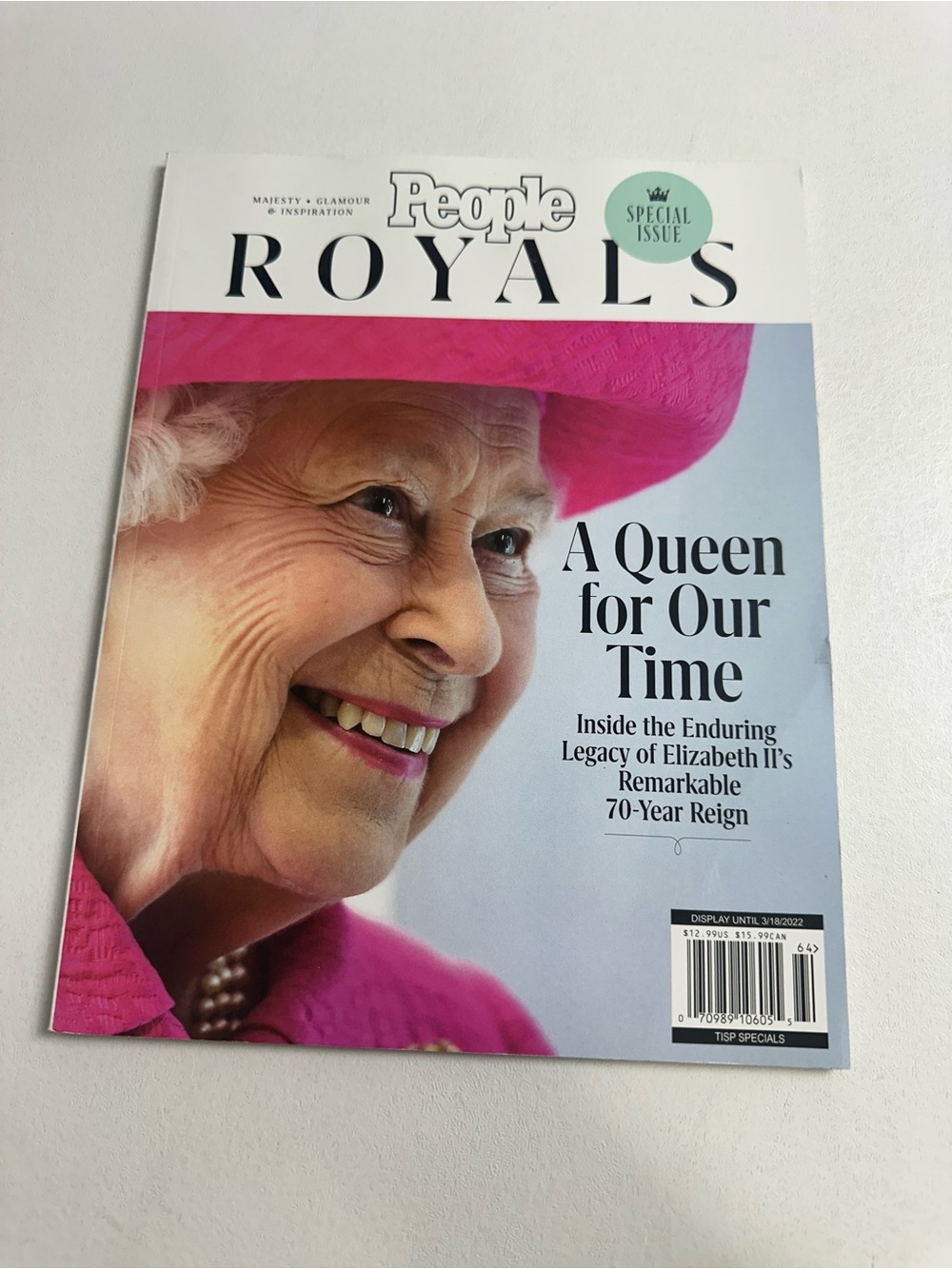 People Royals Magazine - Pink Cover special issue, A queen for our time.